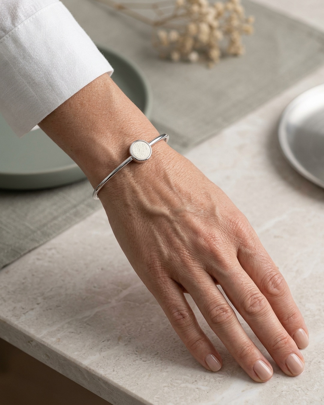 Classic Bracelet worn on the wrist, editorial still 6